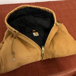 Carhartt Duck Insulated Flannel Lined Jacket